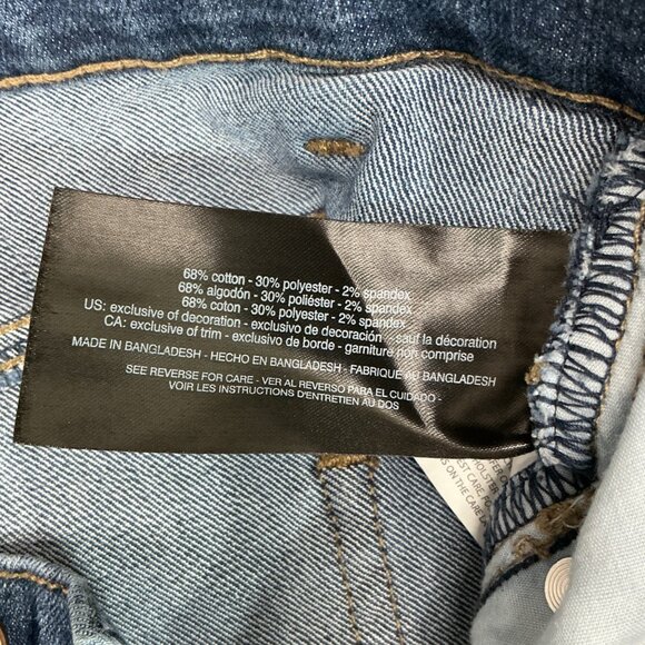 Gloria Vanderbilt Amanda Womens Size 18W Blue Mid-Rise Classic Fit Denim Jeans - Picture 10 of 11